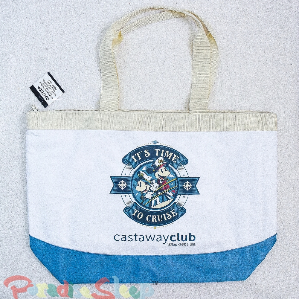 👜 *Disney Cruise* 25th Silver Anniversary Tote - NEW!